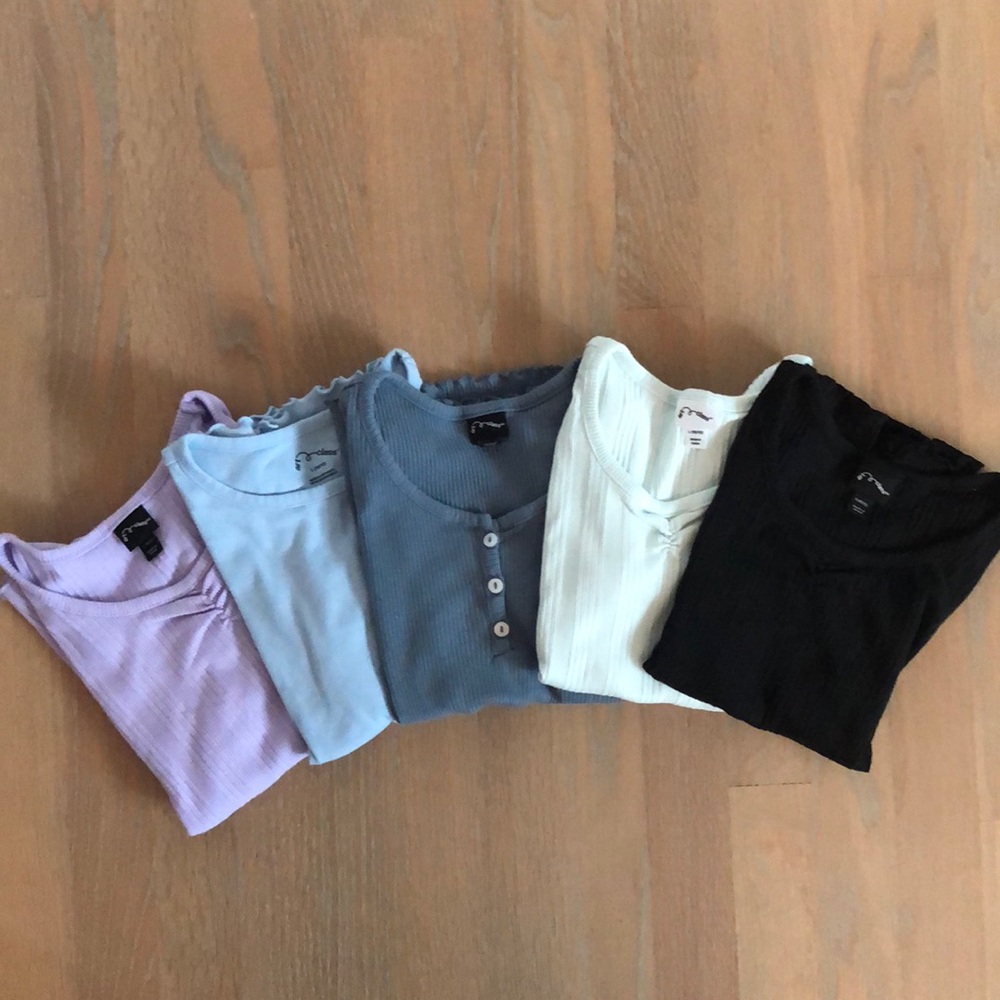 Ruffle tee shirts